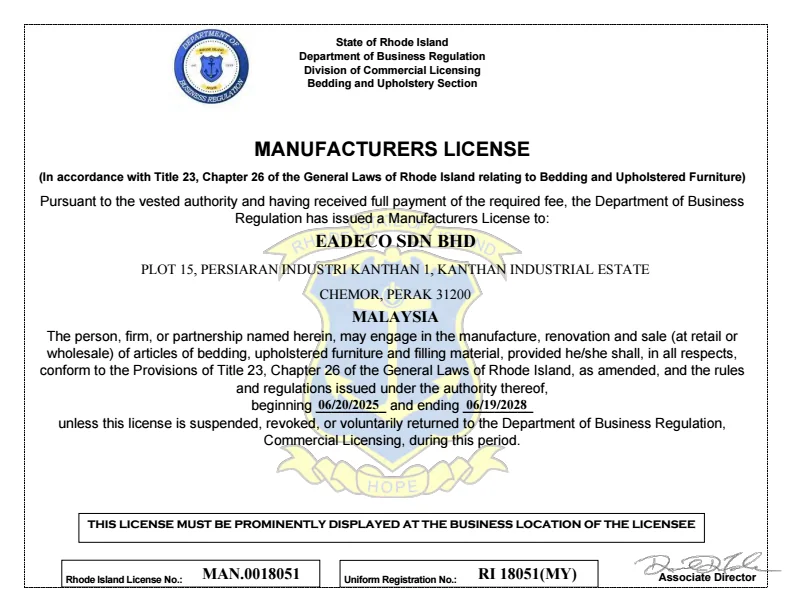 Law Label License